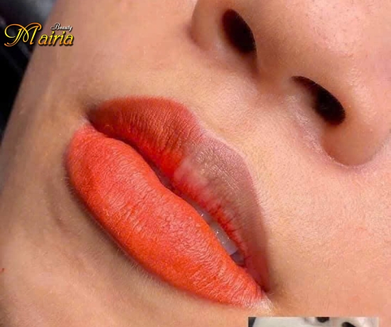 Phun môi collagen . Điêu khắc sợi mày 6D