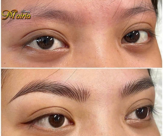 Mẫu chân mày nữ phong thuỷ
