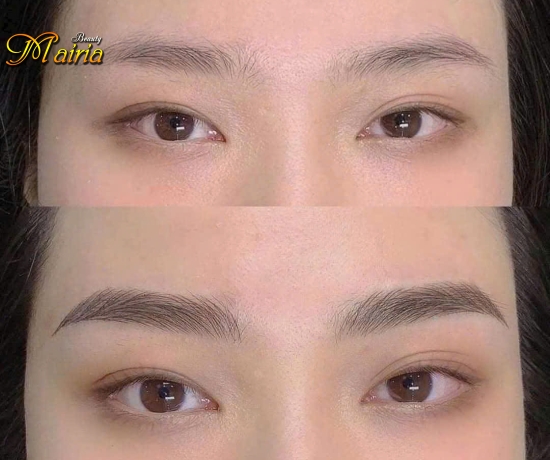 Mẫu chân mày nữ phong thuỷ